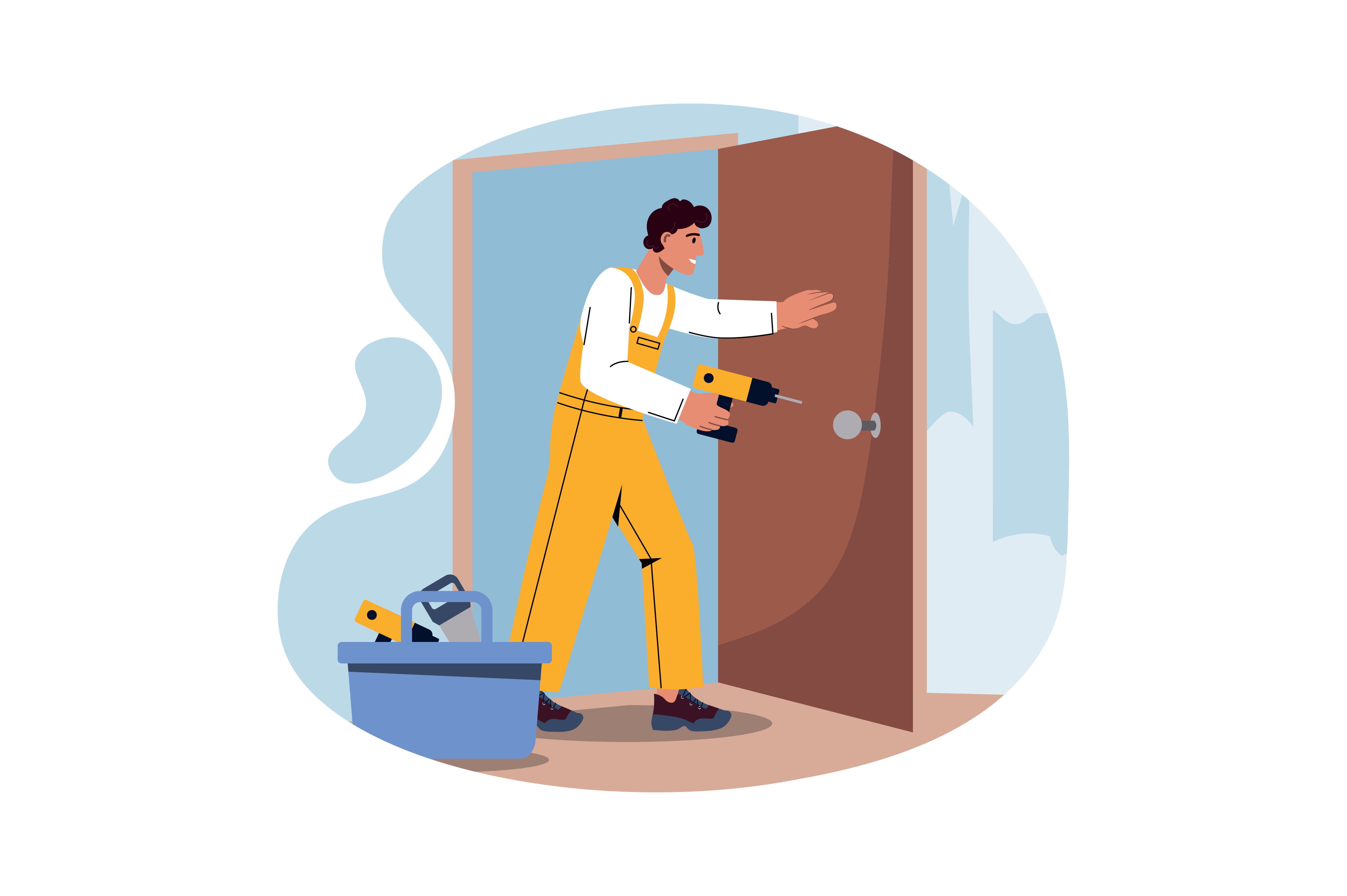 9-installation of doors